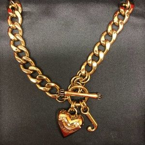 Banner Heart Starter Necklace